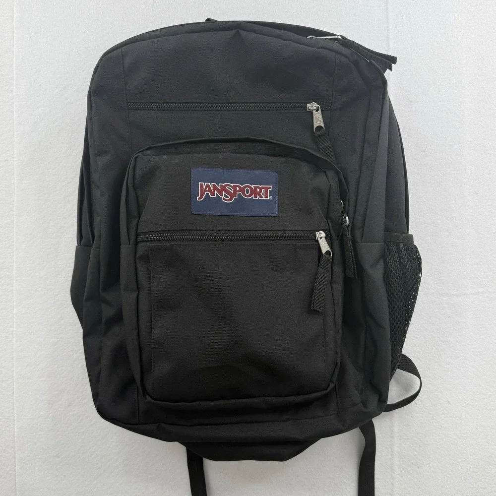 Black Jansport Backpack Laptop Big Student